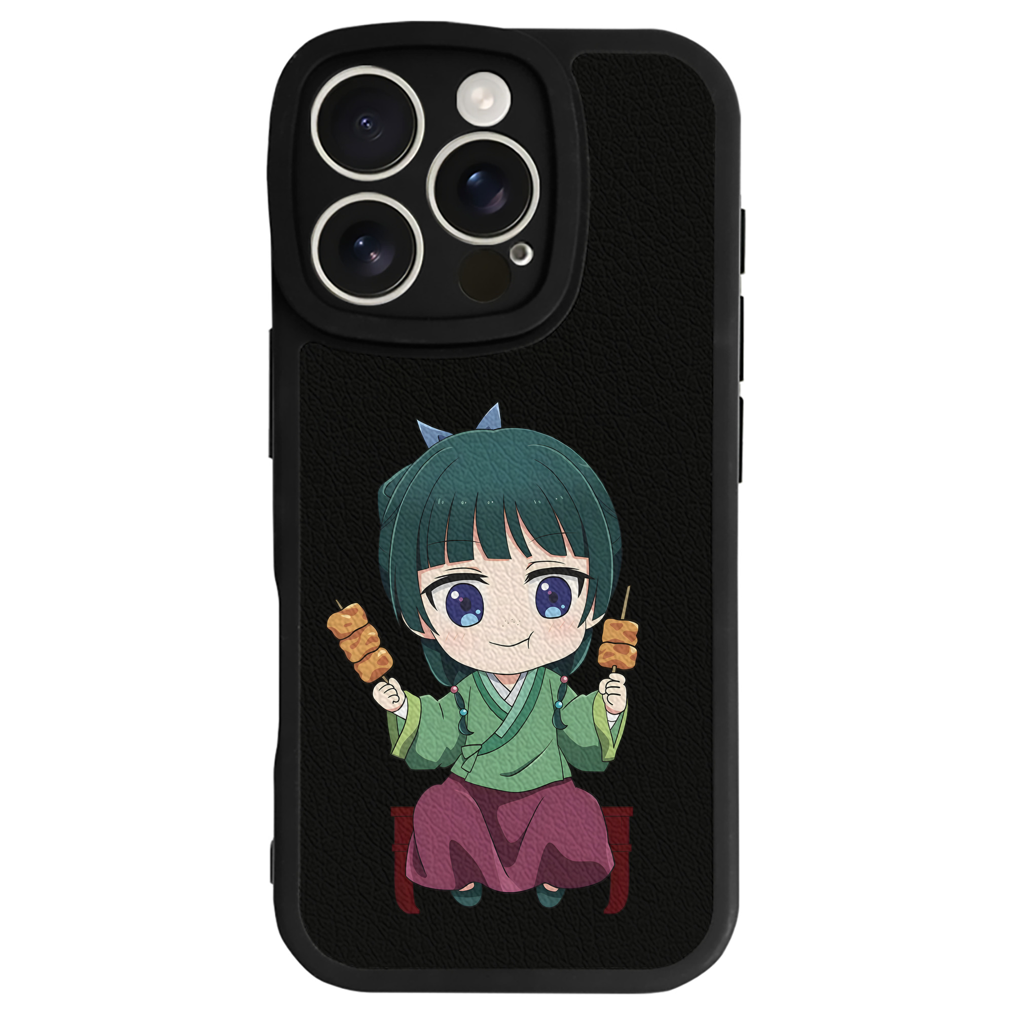 薬屋のひとりごと The Apothecary Diaries 【iPhone 16シリーズ対応】シリコンスマホケース（レザー調） 材質：シリコン